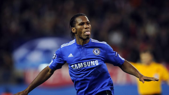 Chelsea's Ivorian forward Didier Drogba
