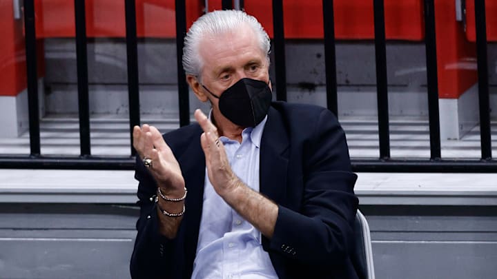 Pat Riley es la cabeza de la oficina del Miami Heat