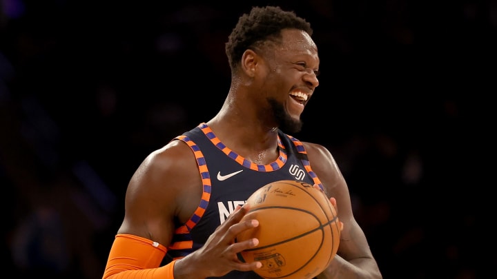 New York Knicks forward Julius Randle is the favorite over Jerami Grant in the odds to win the NBA's Most Improved Player award. New York Knicks forward Julius Randle is the favorite over Jerami Grant in the odds to win the NBA's Most Improved Player award.