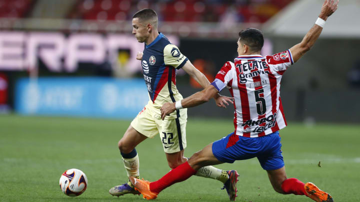 Álvaro Fidalgo en su primer Clásico Nacional