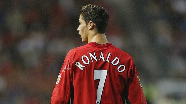 Chritiano Ronaldo of Manchester United
