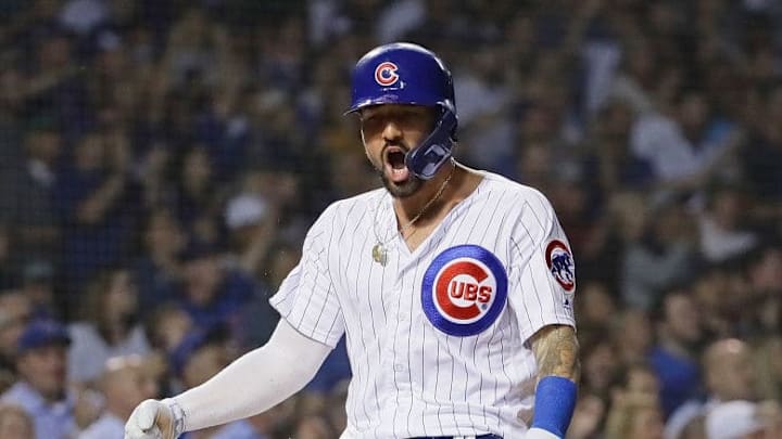 Nicholas Castellanos tallied 27 home runs and 73 RBI with the Tigers and Cubs last season. 