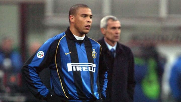 Ronaldo e Cuper all'Inter nel 2002