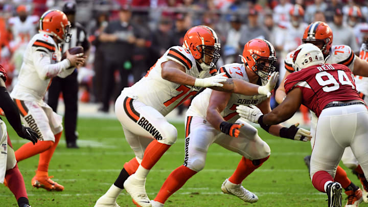 These three veterans on the Browns will be fighting for their jobs following the NFL Draft. These three veterans on the Browns will be fighting for their jobs following the NFL Draft.
