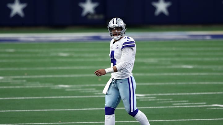 Prescott es agente libre para la temporada 2021 y por el momento no tiene acuerdo con los Cowboys