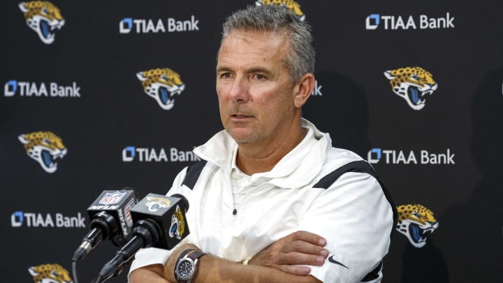Jacksonville Jaguars wideout Tavon Austin went down with a concerning injury at practice on Thursday. Jacksonville Jaguars wideout Tavon Austin went down with a concerning injury at practice on Thursday.