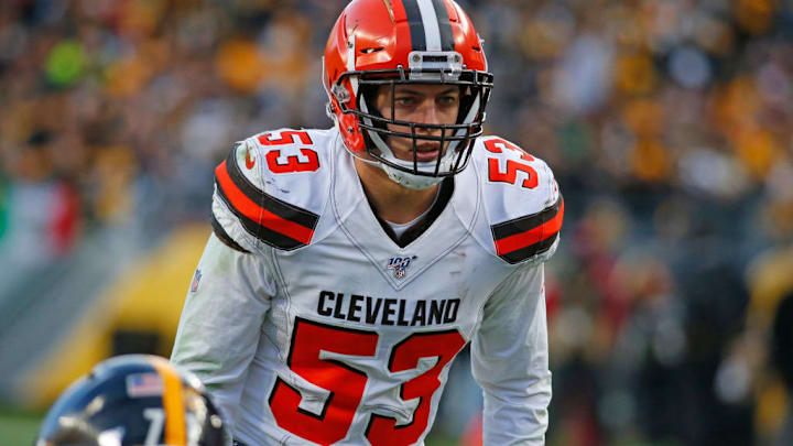 Cleveland Browns LB Joe Schobert