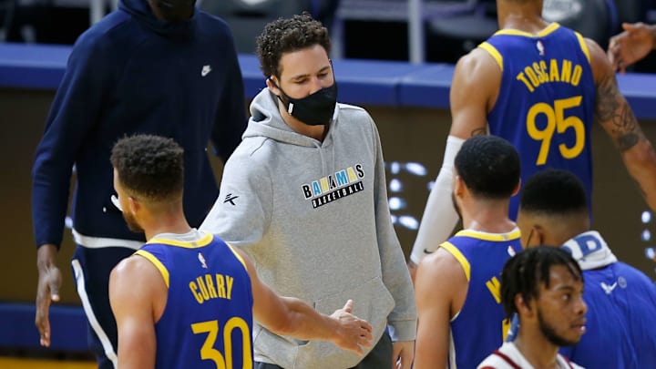 The Splash Brother is itching to get back on the floor.