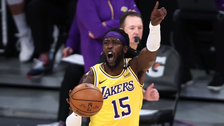 Montrezl Harrell se molestó en el duelo ante los Raptors luego de que le cobrasen una falta técnica