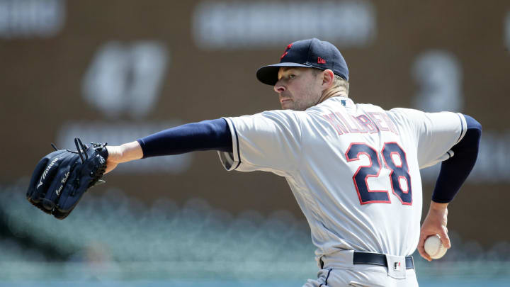 Kluber ganó en dos ocasiones el premio Cy Young de la Liga Americana con los Indios