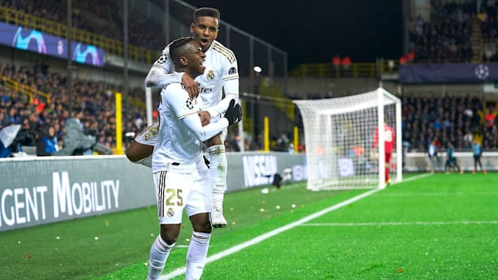 Vinicius y Rodrygo serán parte de la delantera que juegue este domingo