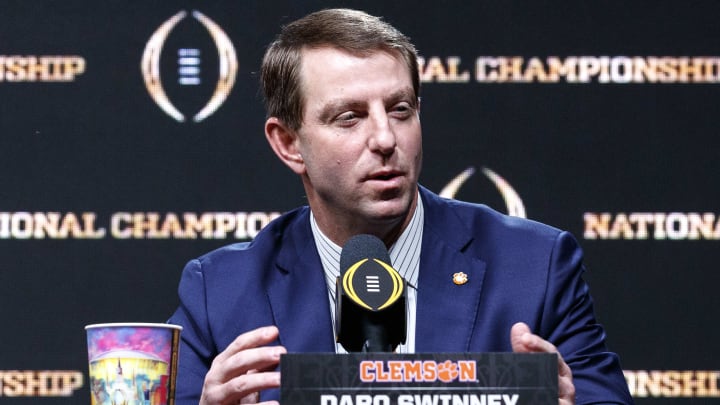 Clemson head coach Dabo Swinney