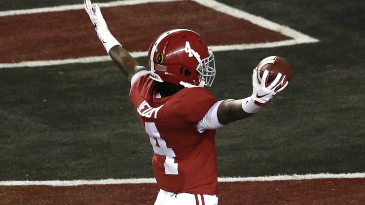 Jerry Jeudy could be the first wide receiver drafted in April. Jerry Jeudy could be the first wide receiver drafted in April.
