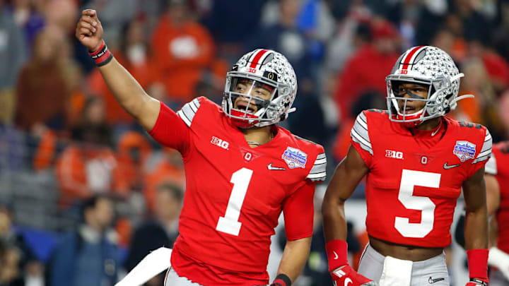Ohio State QB Justin Fields should go off the board early in 2021.