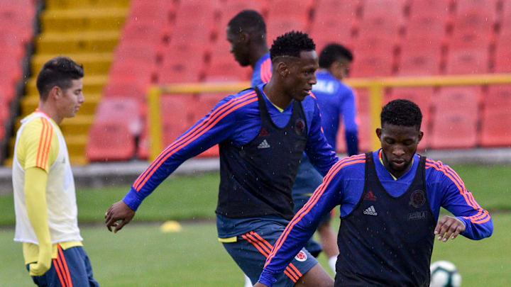 James Rodríguez y Jefferson Lerma, a las piñas post derrota de Colombia. James Rodríguez y Jefferson Lerma, a las piñas post derrota de Colombia.
