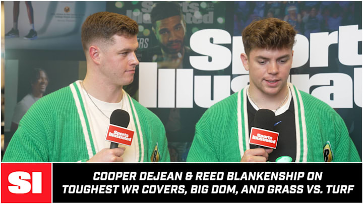 Cooper DeJean & Reed Blankenship: Cold Doesn't Bother Them 