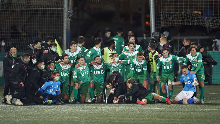 Third-tier side Cornella beat Atletico Madrid in round two of the Copa del Rey