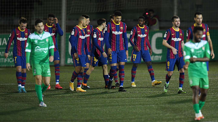 Cornella v FC Barcelona - Copa del Rey Cornella v FC Barcelona - Copa del Rey