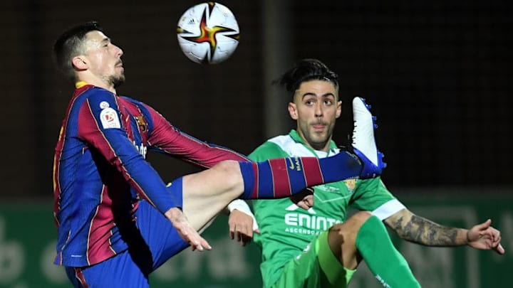 Lenglet provocó un penalti y estuvo muy cerca del gol