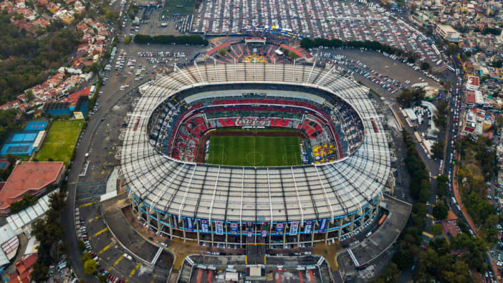 Estadio Azteca, casa del Club América de la Selección Mexicana en la Ciudad de México.