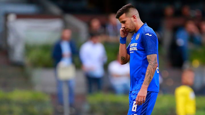 Pablo Ceppelini en un partido de Cruz Azul. Pablo Ceppelini en un partido de Cruz Azul.