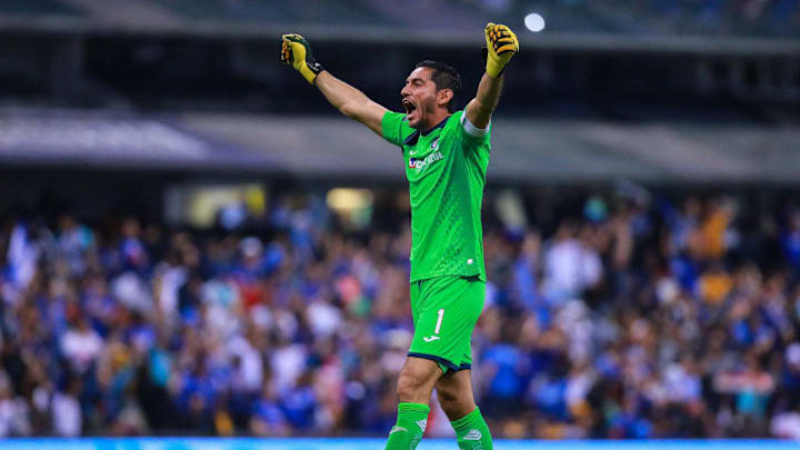 Jesús Corona portero titular de Cruz Azul