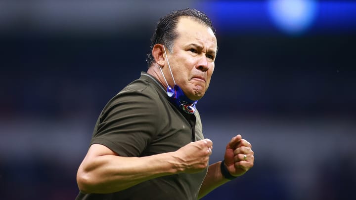 El entrenador Juan Reynoso. El entrenador Juan Reynoso.