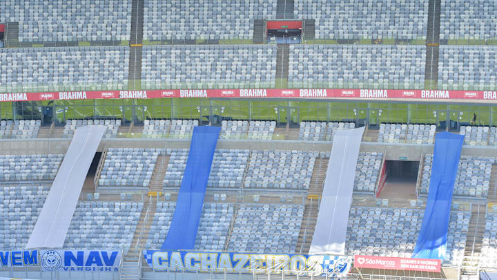 Cruzeiro Plays URT With Closed Doors as the State Championship Resumes Amidst the Coronavirus (COVID - 19) Pandemic Cruzeiro Plays URT With Closed Doors as the State Championship Resumes Amidst the Coronavirus (COVID - 19) Pandemic