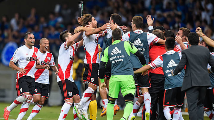 River eliminó a Cruzeiro en cuartos de final de 2015