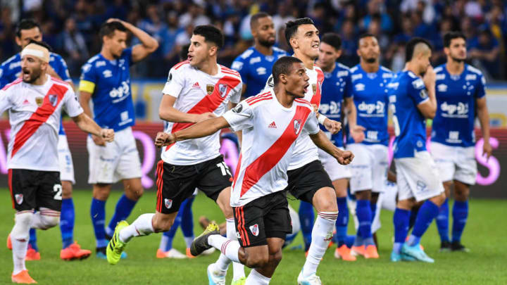 River eliminó a Cruzeiro en los penales
