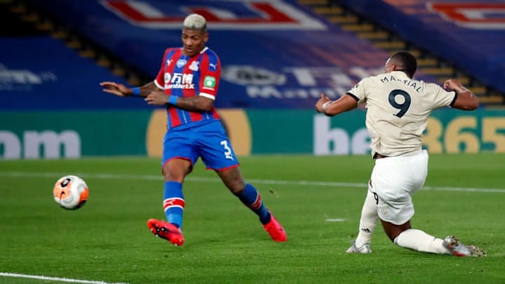 Anthony Martial qui vient faire le break 