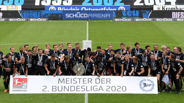 Im letzten Jahr stieg Arminia Bielefeld als Meister in die Bundesliga auf