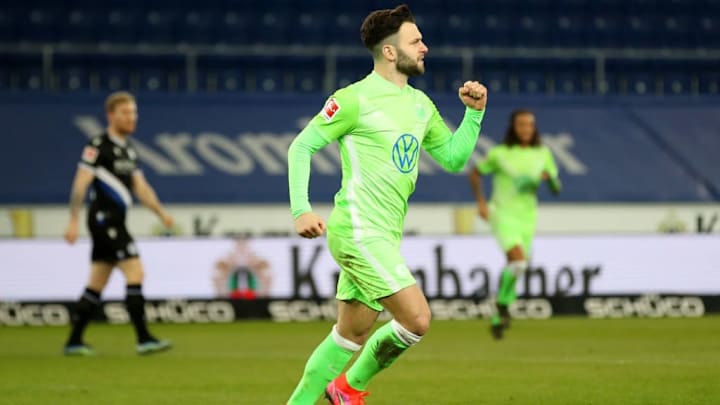 Renato Steffen brachte Wolfsburg in Bielefeld auf Kurs