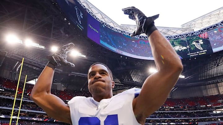 Byron Jones vs the Atlanta Falcons