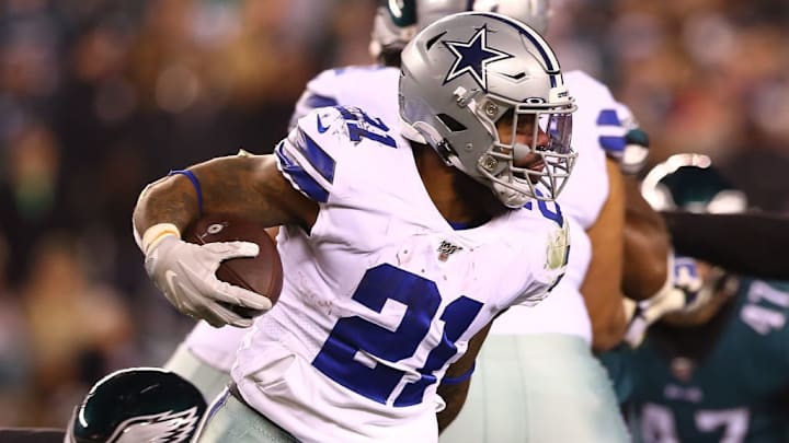 Dallas Cowboys running back Ezekiel Elliott