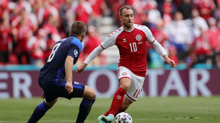 Christian Eriksen contro la Finlandia Christian Eriksen contro la Finlandia