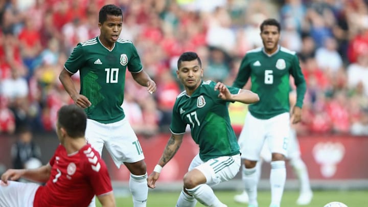 Giovani dos Santos, Jonathan dos Santos, Jesús Corona 