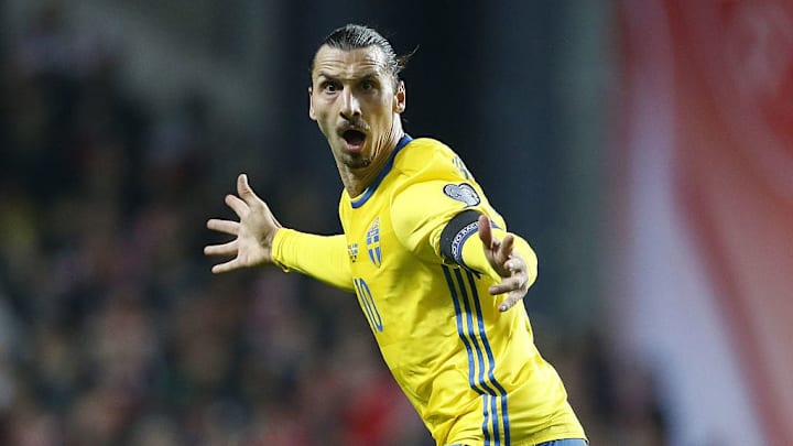 Ibrahimovic con la selección sueca 
