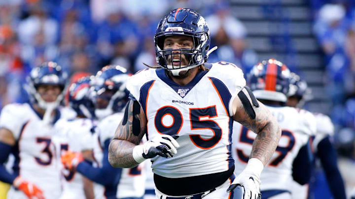 Having a career year, Derek Wolfe will likely earn more money from another team than the Broncos.