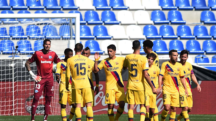 Deportivo Alaves v FC Barcelona - La Liga Deportivo Alaves v FC Barcelona - La Liga