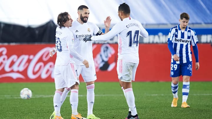 Karim Benzema, Carlos Casemiro, Luka Modric