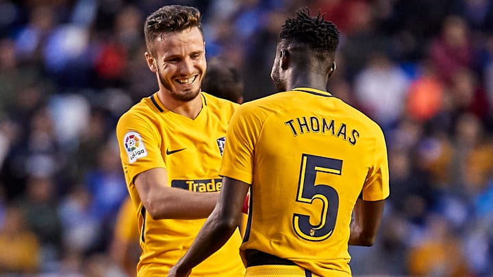 Thomas Teye Partey, Saul Niguez Thomas Teye Partey, Saul Niguez