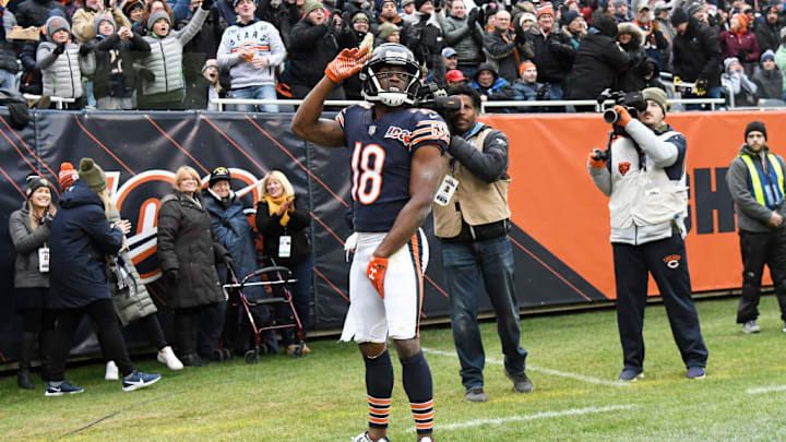 WR Taylor Gabriel spent 2019 with the Chicago Bears.