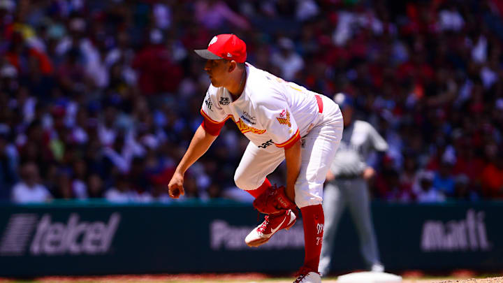 David reyues se quedó muy cerca de un no hitter en la LMB