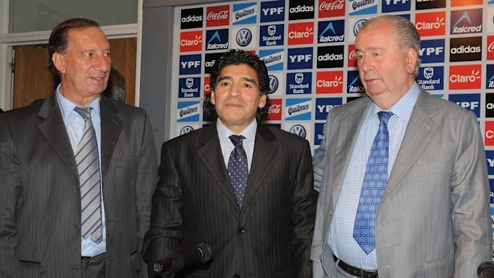 Diego Maradona Presented as New Argentina Football Coach
