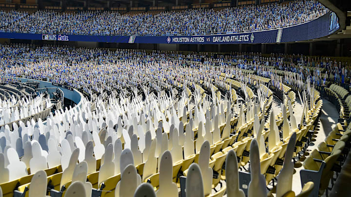 La temporada de la MLB se ha jugado sin personas en las tribunas debido a la pandemia de COVID-19