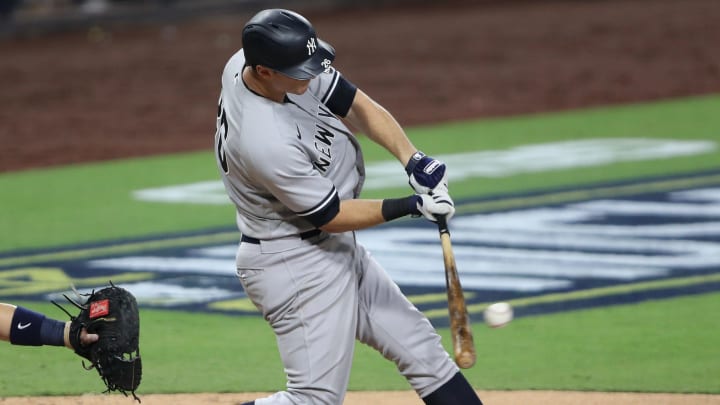 DJ LeMahieu es el abridor del lineup de los Yankees en el segundo juego de la postemporada ante los Rays