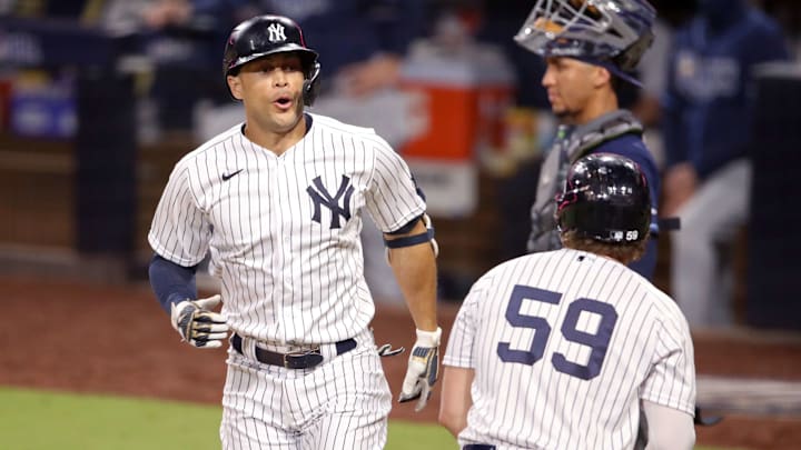 Giancarlo Stanton está encendido con los Yankees