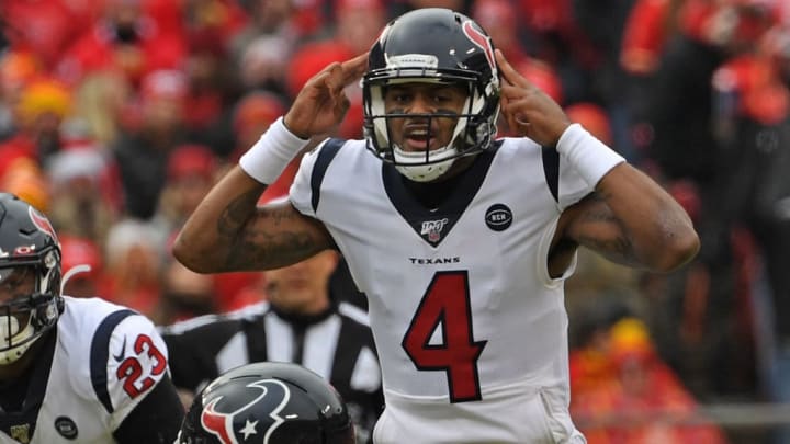 Deshaun Watson for the Houston Texans in the AFC Divisional Round