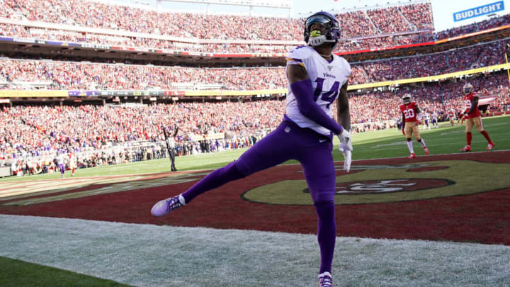 The Vikings traded star wideout Stefon Diggs to Buffalo in March, leaving a massive void at the wide receiver position.